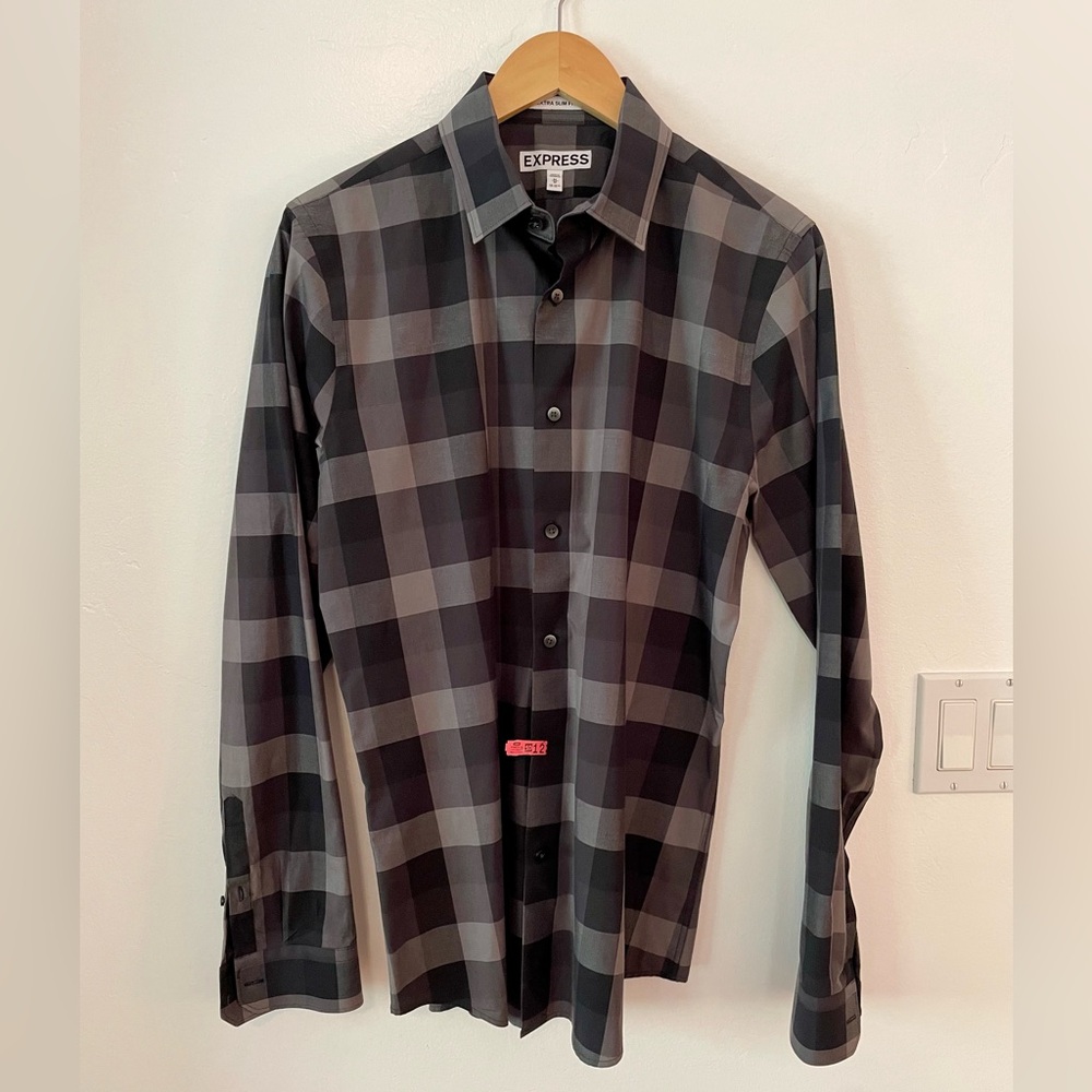 Express Extra Slim Fit Dress Shirt
